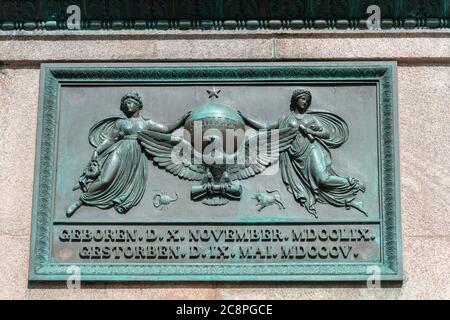 Schillerplatz, Stadtzentrum, Stuttgart, Baden-Württemberg, Süddeutschland, Mitteleuropa Stockfoto