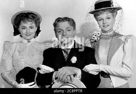 Olivia de Havilland, James Cagney, Rita Hayworth, "Rotblond" (1941) Warner Bros.-Datei Referenz # 33635 617 THA Stockfoto