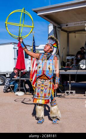 2019 Pueblo Grande Indian Market Stockfoto