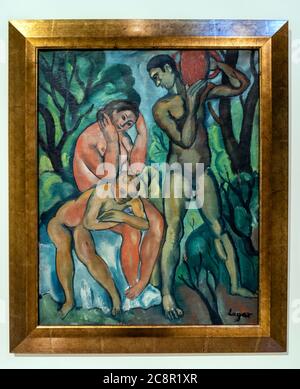 Celso Lagar (Ciudad Rodrigo 1891 - Sevilla 1966), Pastoral (1916), Öl auf Leinwand. Stockfoto