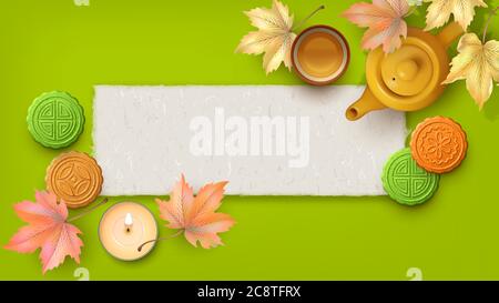 Mid Autumn Festival Stock Vektor