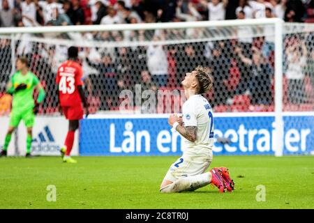 Kopenhagen, Dänemark. Juli 2020. Guillermo Varela (2) des FC Kopenhagen beim 3F Superliga-Spiel zwischen dem FC Kopenhagen und dem FC Nordsjaelland in Telia Parken, Juli 26 2020. Kredit: Gonzales Foto/Alamy Live Nachrichten Stockfoto