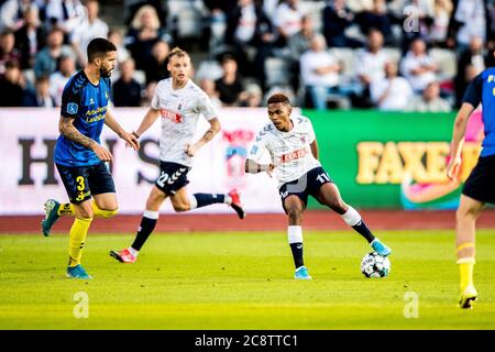 Aarhus, Dänemark. Juli 2020. Gift Links (11) der AGF gesehen während des 3F Superliga-Spiels zwischen AGF und Brondby IF im Ceres Park in Aarhus. (Foto Kredit: Gonzales Foto/Alamy Live News Stockfoto