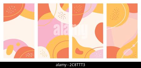 Abstrakte Hintergrunddesign-Vorlagen Stock Vektor