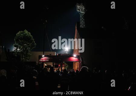 Brentford 1 Leeds United 1, 11/02/2020. Griffin Park, Meisterschaft. Foto von Simon Gill. Stockfoto