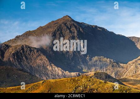 Snowdonia Winter Bilder Stockfoto