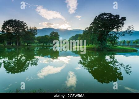 Garten Am Taiping See Stockfoto
