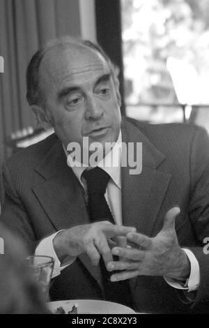 Jose LOPEZ PORTILLO, Mexiko, Politiker, Josv © Lv = pez Portillo y Pacheco (geboren am 16. Juni 1920 in Mexiko-Stadt; 'AU am 17. Februar 2004 ebd.) War Präsident von Mexiko (1. Dezember 1976 bis 30. November 1982). Portraet, Portravsst, Portrait, Einzelbild beschnitten, Einzelbild Motiv, undatierte Aufnahme, ¬ Verwendung weltweit Stockfoto