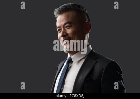 Erfolgreicher Geschäftsmann Stockfoto