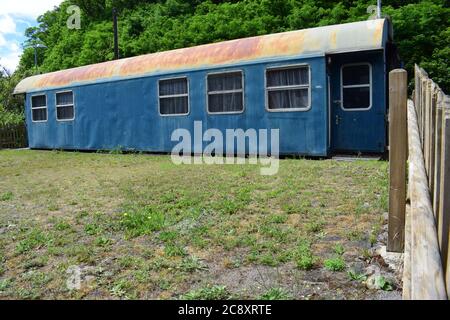 Bahnhof in Monreal, Eifel Stockfoto