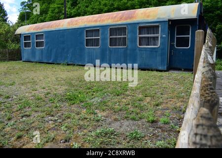 Bahnhof in Monreal, Eifel Stockfoto