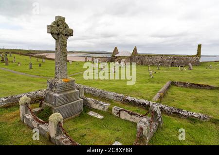 St Columba's UI Kirche, Point, Isle of Lewis, Western Isles, Äußere Hebriden, Schottland, Vereinigtes Königreich Stockfoto