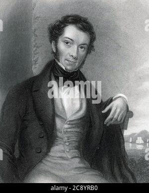 RICHARD COBDEN (1804-1865) englischer Hersteller und radikaler Staatsmann Stockfoto