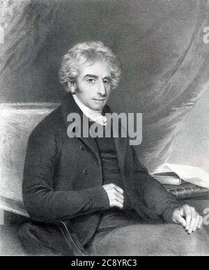 Robert SOUTHEY (1774-1843) englischer Romantischer Dichter Stockfoto