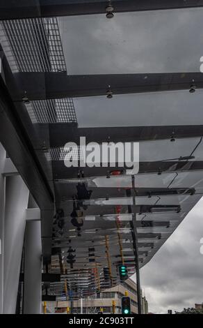 Stadt-Reflexionen Stockfoto