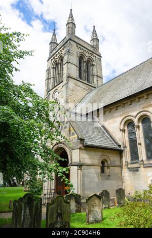 All Saint's Church, Church Street, Helmsley, North Yorkshire, England, Vereinigtes Königreich Stockfoto