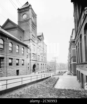 Johns Hopkins University, Baltimore, Maryland, USA, William Henry Jackson, Detroit Publishing Company, 1902 Stockfoto