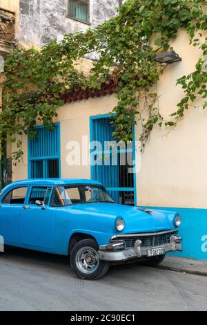 Die Oldtimer von Havanna gehören heute zu den Top-Marken der Stadt. Stockfoto