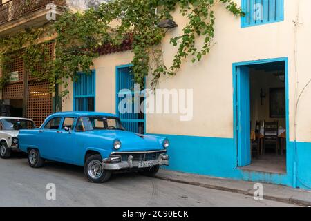 Die Oldtimer von Havanna gehören heute zu den Top-Marken der Stadt. Stockfoto