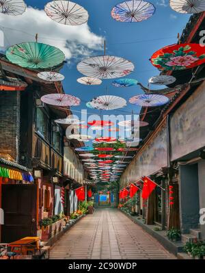 Shuhe Altstadt, Lijiang, Yunnan, China Stockfoto