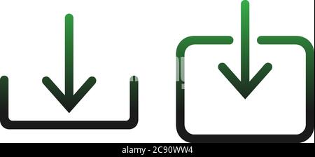 Grafik zum Symbollogo herunterladen Stock Vektor