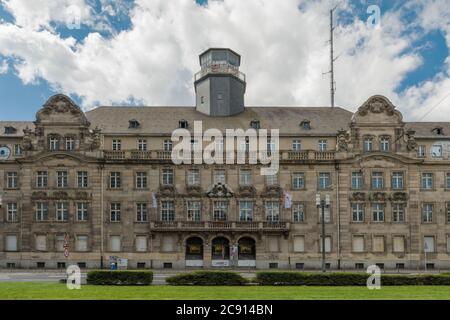 Gebäude des ehemaligen Polizeipräsidals in Frankfurt am Main Stockfoto