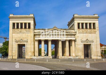 Stadttor in München, Deutschland Stockfoto