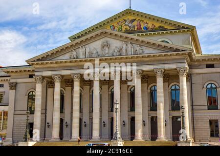Bayerische Staatsoper in München, Deutschland Stockfoto