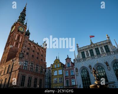 Stadt aus danzig in polen Stockfoto