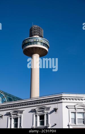 Radio City Tower in Liverpool März 2020 Stockfoto