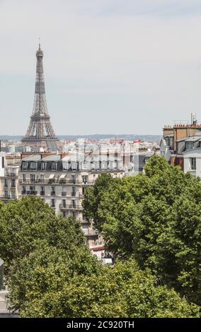 PARIS XV IMMOBILIEN Stockfoto
