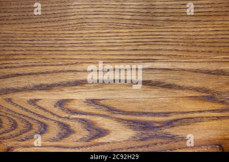 Brauner Holzhintergrund. Dunkle Holzstruktur. Stockfoto