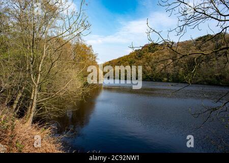 Grizedale Reservoir, Lancaster, Lancashire. Stockfoto