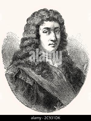 François VI, Duc de La Rochefoucauld, Prince de Marcillac, 1613 – 1680, französischer Autor von Maximen und Memoiren Stockfoto