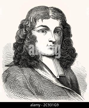 Pierre Bayle, 1647–1706, französischer Philosoph und Schriftsteller Stockfoto