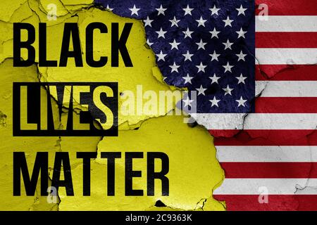 USA, Black Lives Matter, BLM Stockfoto