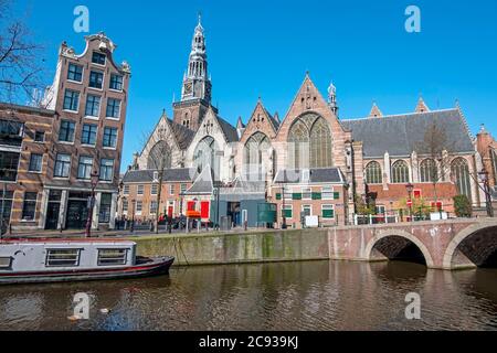 Noorderkerk in Amsterdam, Niederlande Stockfoto