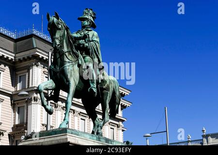 Wien, Österreich - 28. Mai 2017 - Carl Schwartzenberg Marschallstatue in Wien, Österreich Stockfoto