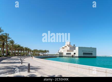 Das Museum für Islamische Kunst aus MIA Park, Doha, Katar, Naher Osten Stockfoto