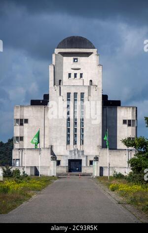 Radio Kootwijk, eine ehemalige Langwellen-Funkstation in den Niederlanden Stockfoto