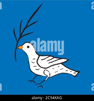 Friedenstaube Stock Vektor