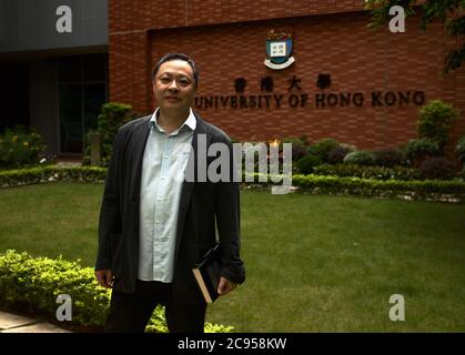 14. Juli 2016: Benny Tai auf dem Campus der Universität Hongkong im Jahr 2016. Prominente Hong Kong Professor und Architekt von 2014 BESETZEN ZENTRALE - UMBRELLA REVOLUTION, Benny Tai ( 56 ) wird von der Hong Kong University gefeuert bestätigt. ( File Photo ) Juli-29, 2020 Hong Kong.ZUMA/Liau Chung-ren Credit: Liau Chung-ren/ZUMA Wire/Alamy Live News Stockfoto