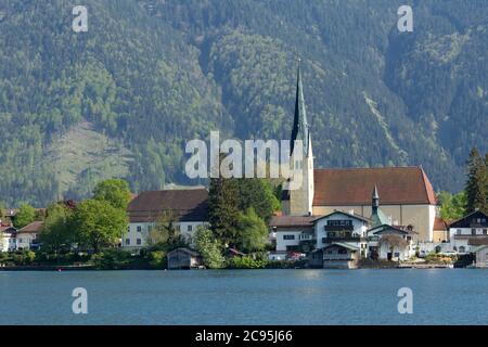 Geographie / Reisen, Deutschland, Bayern, Rottach Egern, Tegernsee, Additional-Rights-Clearance-Info-not-available Stockfoto