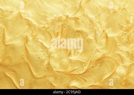 Neujahr Goldfarbe Mischung abstrakt oder natürliche marmorierte Aquarell Farbe Textur Hintergrund, flüssige Kunst Stockfoto