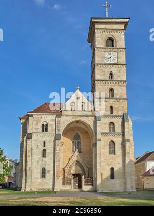 Alba Iulia, Rumänien - 20. September 2019: Die katholische Kathedrale des Heiligen Michael in der Festung Alba Carolina. Alba Iulia, Rumänien Stockfoto