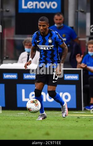 Mailand, Italien. Juli 2020. Ashley Young (Inter) während des italienischen "serie A"-Spiels zwischen Inter 2-0 Napoli im Giuseppe Meazza-Stadion am 28. Juli 2020 in Mailand, Italien. Quelle: Maurizio Borsari/AFLO/Alamy Live News Stockfoto