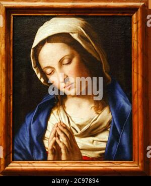Italien, Marken, Jesi, Palazzo Pianetti, Städtische Kunstgalerie - Stockfoto