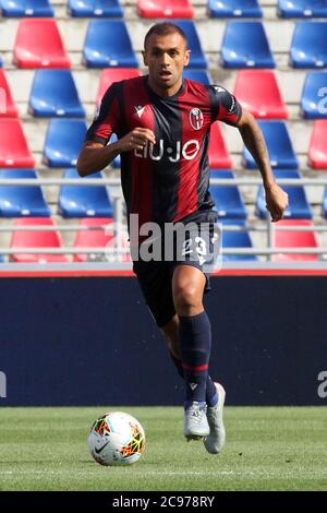 Calcio Serie A - Bologna FC - Danilo Larangeira während Bologna FC italienische Fußball Serie A Saison 2019/2020, italienische Serie A Fußballspiel in Bologna, Italien, Januar 01 2020 Stockfoto