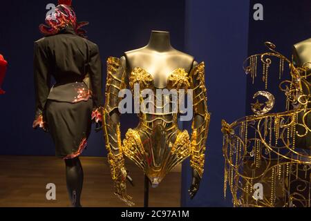 Thierry Mugler expo im Kunsthaus in München Stockfoto