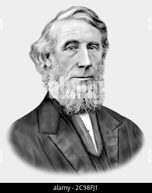 John Tyndall 1820-1893 Irischer Physiker Stockfoto